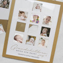 Personalised Grandchildren Oak Multi Photo Frame