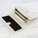 Personalised Cream Leather Purse