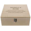 Personalised Any Message Large Wooden Keepsake Box