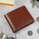 Personalised Tan Leather Wallet