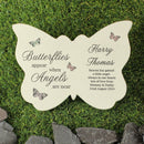 Personalised Butterflies Appear Memorial Printed Resin Butterfly