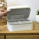 Personalised Heart Travel Jewellery Box