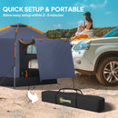 Outsunny 2-4 Person Tent, Instant Pop Up Camping Tent