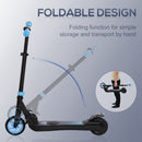 HOMCOM Folding Electric Scooter With Rear Wheel Brake