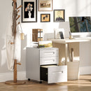 Vinsetto Lockable Mobile Filing Cabinet w/ 3 Drawers 39 x 48 x 60 cm