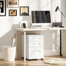 Vinsetto Lockable Mobile Filing Cabinet w/ 3 Drawers 39 x 48 x 60 cm