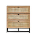 Padstow 3 Drawer Chest - Oak