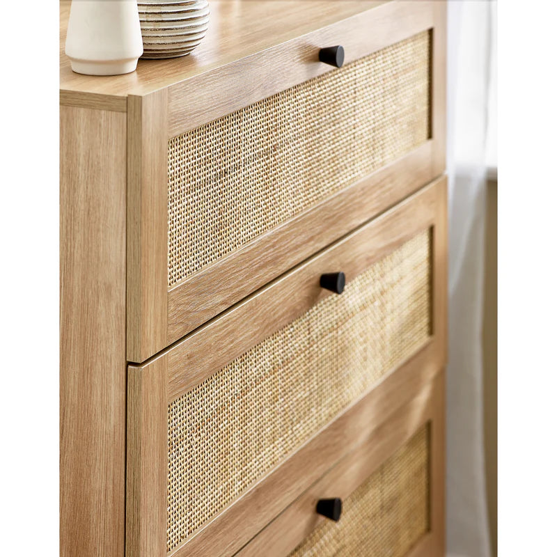 Padstow 3 Drawer Chest - Oak
