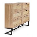 Padstow 6 Drawer Chest - Oak
