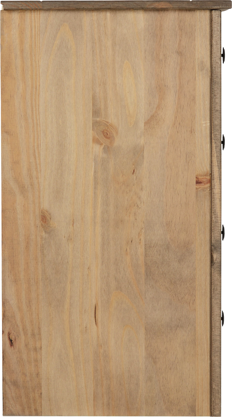 PANAMA 4 DRAWER CHEST - NATURAL WAX