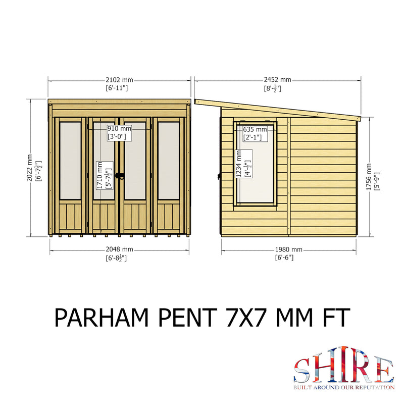 Parham Pent Summerhouse
