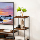 HOMCOM TV Unit For TVs Up To, Industrial TV Stand With Shelves