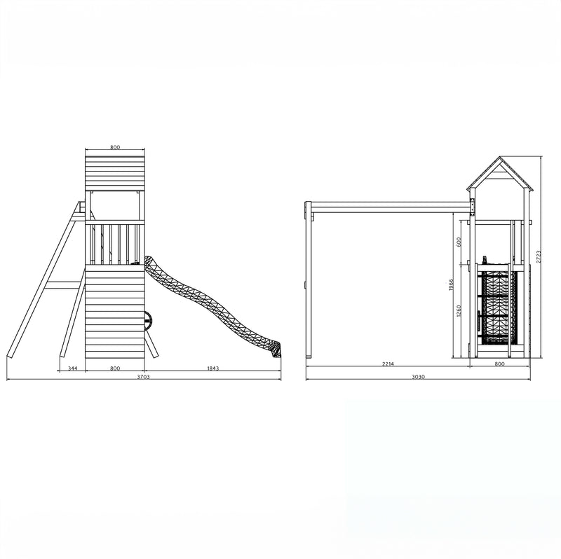 Sky High Hideout Playfort