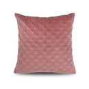 Lewis's Pemberley Velvet Pinsonic Cushion - Blush