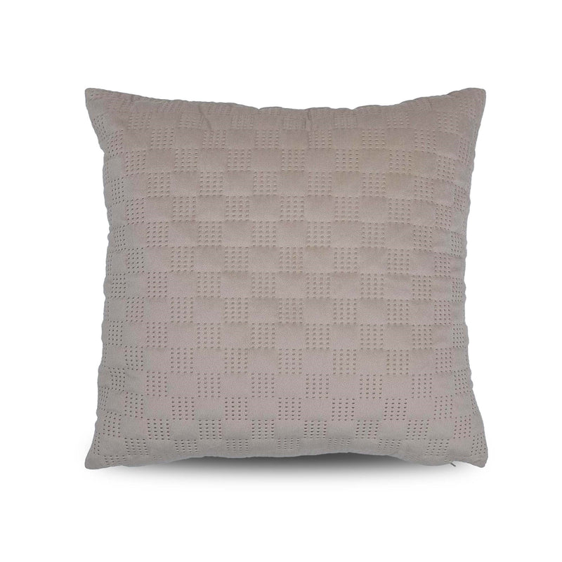 Lewis's Pemberley Velvet Cushion - Natural