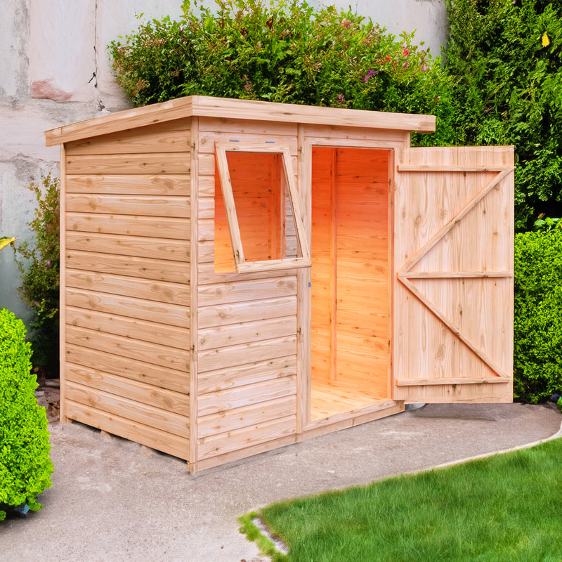 Pent Shiplap Shed
