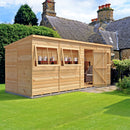 Pent 16 X 6 Shiplap Shed