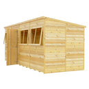 Pent 16 X 6 Shiplap Shed
