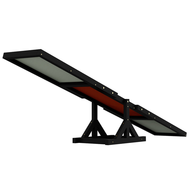 PawHut Wooden Pet Seesaw For Big Dogs With Anti-Slip Surface