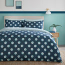 Fusion Polka Spot Duvet Cover Set in Blue