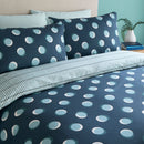 Fusion Polka Spot Duvet Cover Set in Blue
