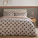 Fusion Polka Spot Duvet Cover Set in Natural