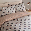 Fusion Polka Spot Duvet Cover Set in Natural