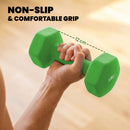 SPORTNOW Hex Dumbbells Set With Dumbbell Rack, 2 X 1kg, 2 X 3kg, 2 X 5kg