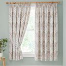 D & D Palais Pencil Pleat Curtains in Green