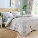 D & D Palais Duvet Cover Set in Green