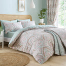 D & D Palais Duvet Cover Set in Green
