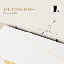 HOMCOM Sideboard, Buffet Cabinet with 2 Doors and Adjustable Shelves