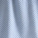 D & D Popcorn Check Towels Blue