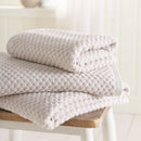 D & D Popcorn Check Towels Natural