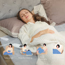 HOMCOM Heated Throw With Ultra Soft Velvet, Electric Blanket, Grey