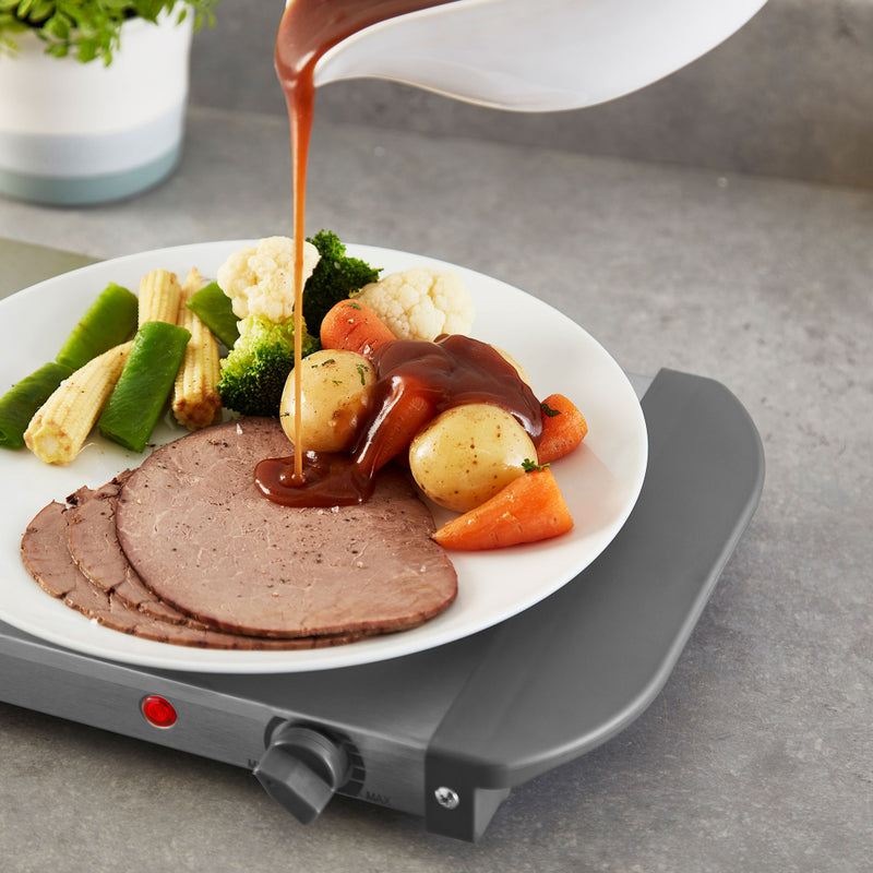 Tower Presto Buffet Server 3 Tray  - Stainless Steel
