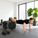 SPORTNOW Non-Slip Plyo Box, Corner-free Wooden Jump Box