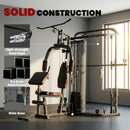 SPORTNOW Home Gym Smith Machine with 65kg Weight Stack