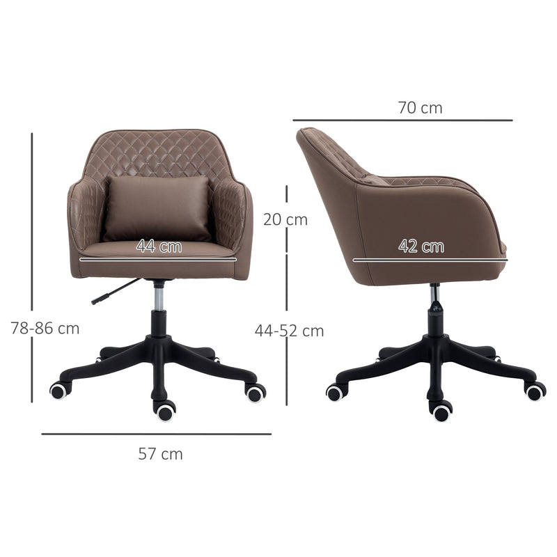 Vinsetto Office Chair with Rechargeable Vibration Massage