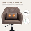 Vinsetto Office Chair with Rechargeable Vibration Massage