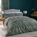 D & D Palais Duvet Cover Set in Teal