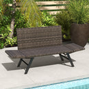 Convertible Patio Loveseat Sofa