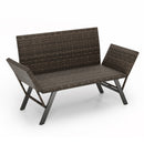 Convertible Patio Loveseat Sofa
