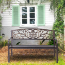 Cast Iron and Steel Patio Garden Porch Loveseat