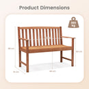 Wooden Patio Bench