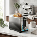 HOMCOM 2 Slice Toaster with 7 Browning Levels, Reheat, Defrost and Cancel