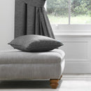 D & D Pembrey Filled Cushion in Charcoal