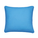 Fusion Plain Dye Filled Cushion in Blue