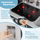 Play Kitchen Toy Set with Oven and Washing Machine for Aged 3+ Years Old-Black