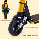 SPORTNOW Folding Electric Scooter W/ LED Lights And Display